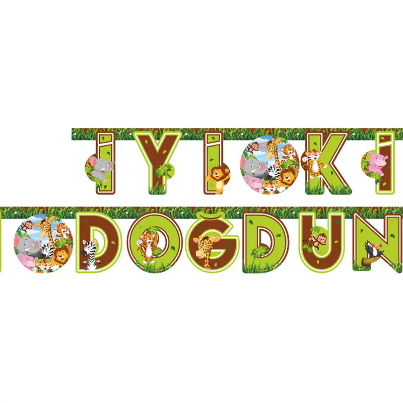 Safari İyi ki Doğdun Banner (2 m)